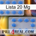 Lista 20 Mg 20